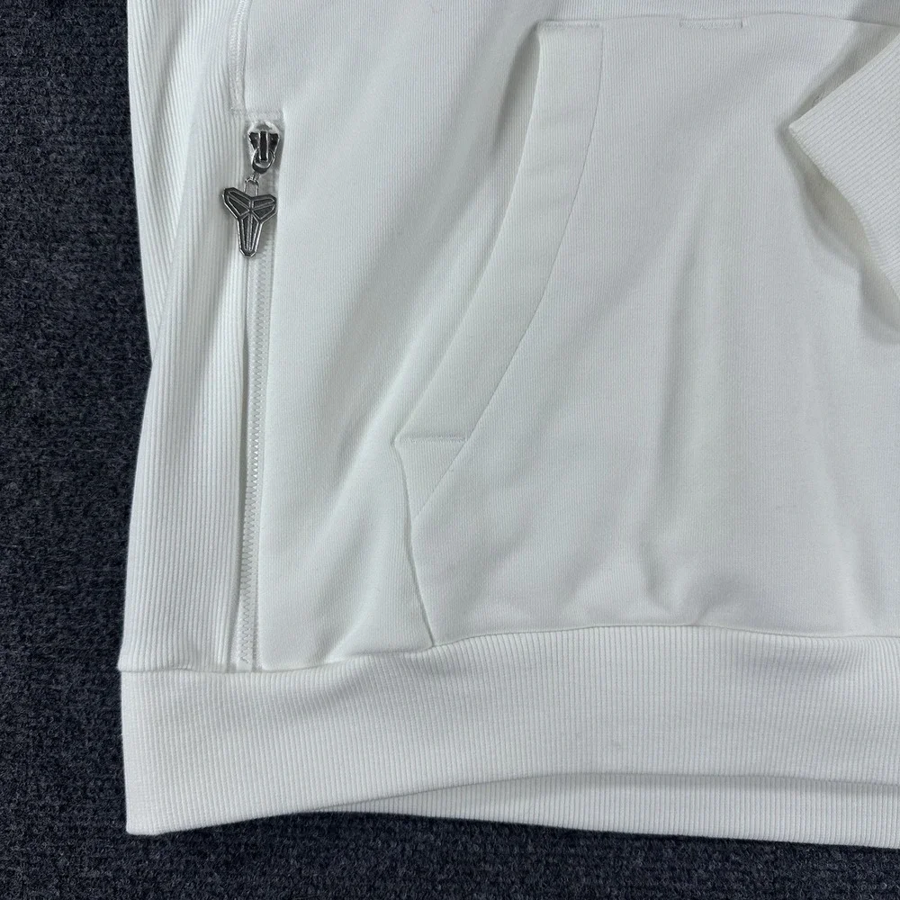 Nike Kobe Bryant Halo White Hoodie Sweatshirt Men's Sz L (HF0066 100)
